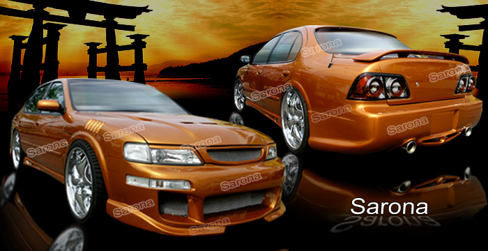 Custom 97-99 Maxima Kit # 101-24  Sedan Body Kit (1997 - 1999) - $1350.00 (Manufacturer Sarona, Part #NS-007-KT)